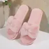 Pantuflas de algodón de gran tamaño transfronterizas para uso en casa y al aire libre, zapatos de felpa antideslizantes de espiga, talla 43, pantuflas de suela plana para aire acondicionado