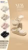 Chinelos fechados femininos, sapatos de viagem e para fotos em EVA respirável para uso externo, sapatos para casa e área externa, praia, jardim para meninas