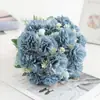 Flores Artificiales de 7 Cabezas Clavel Ramo Más Vendido Transfronterizo Materiales para Arreglos Florales de Boda Flores de Mano Decoración del Hogar Flores Falsas Venta al por Mayor