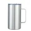 Taza termo de acero inoxidable 304 para comercio exterior transfronterizo 24oz taza de oficina taza de café taza de acero inoxidable taza con asa