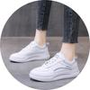 Zapatos blancos de verano para mujer con falda, altura interior, para estudiantes