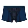 Ropa interior de Soporte Escrotal para Hombres con Separación Tipo Bala, Bolsa de Seda de Hielo para Várices, Boxer Brief
