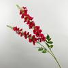 Flor artificial, delphinium individual, gloria de la mañana, flor falsa, decoración del hogar, arreglo floral, flor de boda, flor de seda, jacinto