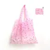 Bolsa de Compras Plegable, Nueva de Gran Capacidad, Bolsa Plegable Ecológica en Stock, Bolsa de Tote de Almacenamiento Plegable Portátil Impresa Creativa