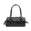 2026 Nuevo Bolso de Mano de Gran Capacidad de Lunares, Bolso Cruzado, Moderno, Sencillo, Tendencia de Nicho, Bolso Cruzado de Cilindro