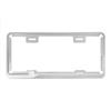 Vendas Diretas da Fábrica Novo Suporte de Placa Adequado para Suporte de Placa de Carro Taiwanês Material de Aço Inoxidável Espessado Anti-Quebra 131g