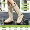 Cubrezapatos Impermeables para Adultos, Antideslizantes, Engrosados, Resistentes al Desgaste, de Caña Alta para Hombre, para Senderismo al Aire Libre, Motociclismo, Cubrebotas de Lluvia Especiales para Mujer