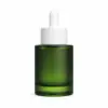 Botella gotero cilíndrica de fondo grueso para sérum de 30 ml del fabricante, botella para rellenar aceite de nuez y camelia, acabado esmerilado al por mayor