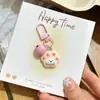 Lindo Llavero de Tarro de Miel de Pooh Divertido Colgante Ins Dibujos Animados Abeja Niña Corazón Suave Lindos Accesorios Colgantes