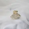 Pequeño Aleación Semi Recogido Cabello Pequeño Clip de Agarre Accesorios para el Cabello Tamaño Pequeño Horquilla Accesorios para el Cabello de Gama Alta Cabello Corto Pinza Lateral Tocado Horquilla
