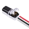 Terminal de Fiação sem Descascamento Tipo T Terminal de Fiação Rápida Conector Rápido para Soldagem de LED sem Solda Terminal de Fiação sem Descascamento