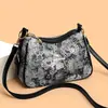 Bolso de Hombro Cuadrado Pequeño de Moda Transfronterizo para Mujer, Bolso de Mano de Alto Valor Estilo Lujo Ligero, Bolso Cruzado de Leopardo de Moda para el Día a Día