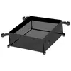 Mesa dobrável para exterior, mesa pequena, mesa retangular, mesa quadrada, armazenamento, formato retangular, multifuncional, portátil, dobrável, com bolso de rede
