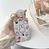 Portatarjetas de Conejo Miffy para Estudiantes, Insignia de Plástico para Tarjeta de Comedor del Campus con Hebilla Retráctil, Tarjeta de Control de Acceso, Estuche Protector de Plástico para Tarjeta IC de Autobús y Metro