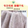 Suministro spot de terciopelo ártico de China de 310g de grosor, terciopelo ártico Beibei, poliéster, tela de felpa compuesta para prendas de vestir
