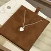 Collar de plata pura s999 con cuentas de arroz, corazón y lazo, estilo coreano, cadena de clavícula con forma de corazón, gargantilla simple y elegante para el día a día