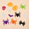 Pegatinas de Halloween No Tejidas Transfronterizas Exportación Fantasma Calabaza Disfraz DIY Accesorios para el Cabello Calavera Divertida Accesorios de Halloween