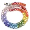 Nuevas Cuentas Facetadas de Cristal Imitación de 6 mm Cuentas Sueltas para Hacer Joyería DIY Accesorios para Pulseras Collares Venta al Por Mayor