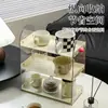 Estante de Almacenamiento de Escritorio Caja de Almacenamiento para Bolsitas de Té Estante de Almacenamiento de Múltiples Niveles Estante de Almacenamiento para Tazas de Té Estante Organizador de Múltiples Niveles Venta al por Mayor