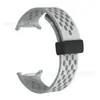 Para Samsung Watch Samsung Galaxy Watch7 Ultra 47mm Correa de Silicona con Agujero Magnético
