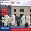 Oxigênio que faz a máquina de construção de túnel de platô dispersão de oxigênio que faz o sistema de aço inoxidável personalizável garrafa de enchimento de oxigênio que faz a máquina