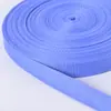 Fita de Poliéster-Algodão de Trama Simples para Mochila Cinto Elástico de Yoga Cós Bolsa de Lona Portátil Tecelagem de Amarração para Acessório de Roupa de Algodão