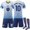 2526 Camiseta de Fútbol Color Degradado Edición Especial Tejido de Secado Rápido Nuevo Modelo Conmemorativa Leyenda del Barcelona No. 10 Jersey Yamal