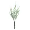 Decoración de Boda Flores Artificiales Flores de Plástico Centros de Mesa Plantas en Maceta Accesorios para Arreglos Florales Espiga de Trigo Simulada Aterciopelada de 5 Picos Lavanda