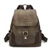 Mochila Transfronteriza 2026 Estilo Nuevo Versátil Moderna para Mujer Piel Suave Gran Capacidad Bolsa de Viaje Ocio Al por Mayor