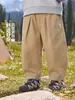 Pantalones Casuales Tipo Cimitarra para Niños Right Ou Boy Algodón Puro Ropa de Otoño 2026 Nueva Ropa para Niños Bebés Niños Pequeños Estilo Primavera y Otoño
