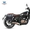 Muscle car Lobo adequado para Qianjiang flash 250 bolsa lateral bolsa lateral pode ser instalado capacete meio capacete capacete integral com trava liberação rápida modificação de quadro