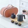 Juego de té de viaje, juego de té para acampar, taza exprés para exteriores, taza de té de kung fu portátil, regalo con logotipo