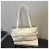 Bolsa de Axila Estilo Coreano Design de Nicho Lançamento Primavera/Verão 2026 Grande Capacidade para o Dia a Dia Elegante Bolsa Tote Ombro Único Feminina