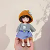 Conjunto de Roupas para Boneca BJD de 8 Pontos e Ob11 de 12 Pontos 11- 17cm a Si Body Mini Batata