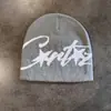 Moda Transfronteriza Sombrero sin Visera Transfronterizo Europeo y Americano Chica Popular Calle Caliente Gorro de Punto Cálido Lana Hip-Hop Tendencia