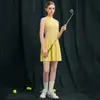 Vestido de Tenis Floral Veraniego que Muestra la Cintura para Yoga Pilates Deportes al Aire Libre Fitness Vestido de Golf