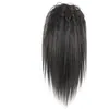 Peluca de Clip con Cola de Caballo Rizada Semi-Atada para Mujeres, Realista Invisible de Corona Alta, Voluminizador de Cabello Suave Sin Costuras