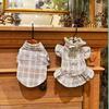Vestido de Princesa para Mascota de Verano Perro Teddy Bichón Pomerania Perros Pequeños Yorkshire Gato Camisa de Pareja para Perros Verano