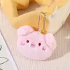 Broche de felpa de dibujos animados, muñeco de oso lindo, rana, gato, conejo, colgante para bolso, accesorios de ropa DIY