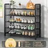 Sapateira Multicamadas para Entrada de Casa, Armário de Sapatos Popular Economizador de Espaço para Dormitórios e Apartamentos Alugados, Solução de Armazenamento