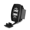 Cargador de Coche Más Vendido Cargador de Teléfono para Coche y Motocicleta Piezas de Modificación Interruptor con Forma de Barco Interfaz USB Cargador de Coche