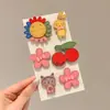 Pegatinas de flequillo dulces y lindas estilo coreano para niños que no dañan el cabello, pegatinas mágicas para niñas, nuevo modelo 2026, pegatinas para el cabello de conejito para bebé