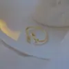 Anel de flor Showa Rose, luxo leve, elegante, versátil, design de nicho, abertura de anel requintada