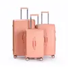 Nova Mala de Viagem de Abertura Frontal Modelo Transfronteiriço Feita de Material PC com Cadeado de Combinação TSA, Rodas Silenciosas e Alça de Mão
