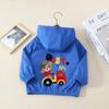 Ropa para Niños Chaqueta de Dibujos Animados para Niño Primavera y Otoño Estilo Primavera 2025 Moda Infantil Top Moda Niño Chaqueta con Capucha Cortavientos