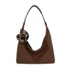 Bolso vintage grande para mujer, nuevo diseño casual de nicho para el verano 2025, bolso de hombro cruzado, bolso tipo empanada para el trabajo