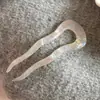 Pasador de acetato en forma de U con diseño de ola para mujer, nuevo accesorio simple de estilo chino para recogidos en la nuca, pasador de alta gama, elegante accesorio para el cabello