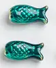 [Serie Oceánica] Cuentas Pequeñas de Peces de Aleación, Cuentas Sueltas, Cuentas Separadoras, Colgantes, Pulsera DIY, Collar, Accesorios para Joyería