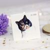 Calcomanías de Tatuaje de Gato y Perro Impermeables para Niñas/Niños Calcomanías Pequeñas Lindas Animal de Dibujos Animados Mascota Calcomanías de Tatuaje