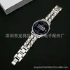 Adequado para Pulseira de Corrente Jeans Dupla Fileira Garmin 22mm Liberação Rápida Pequena Fragrância Metal Couro Popular Pulseira Venu 4